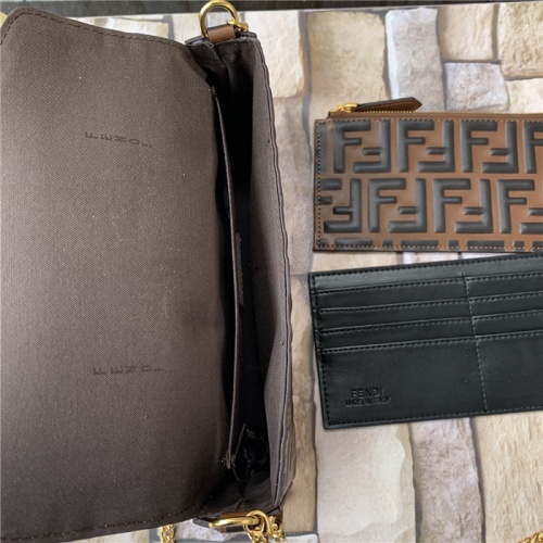 Replica Fendi AAA Quality Messenger Bags For Women #815572 $72.00 USD for Wholesale