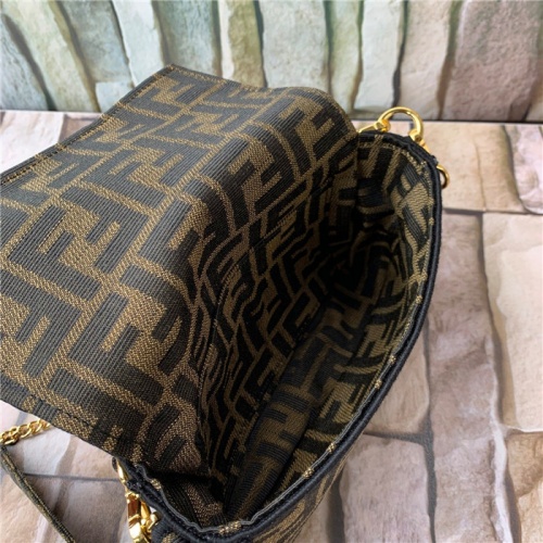 Replica Fendi AAA Quality Messenger Bags For Women #815575 $82.00 USD for Wholesale