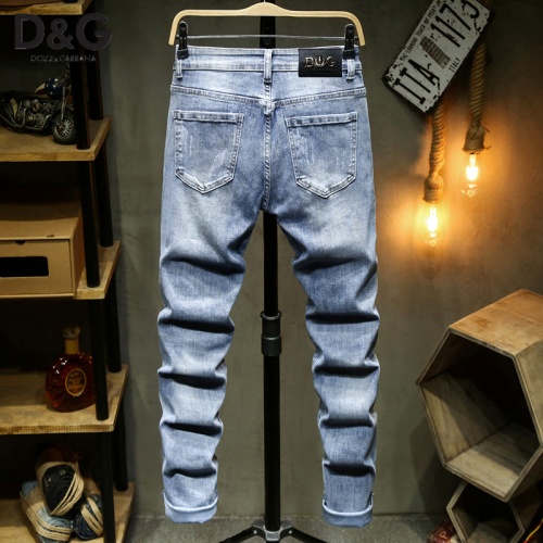Replica Dolce & Gabbana D&G Jeans For Men #815576 $48.00 USD for Wholesale