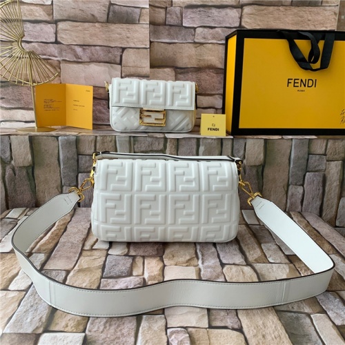 Replica Fendi AAA Quality Messenger Bags For Women #815613 $98.00 USD for Wholesale