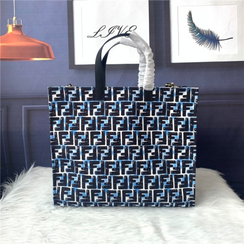 Replica Fendi AAA Quality Tote-Handbags For Women #815618 $92.00 USD for Wholesale