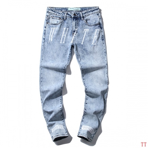 Off-White Jeans For Men #815637 $52.00 USD, Wholesale Replica Off-White Jeans