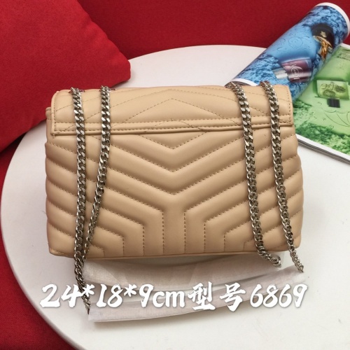 Replica Yves Saint Laurent YSL AAA Quality Shoulder Bags #815645 $88.00 USD for Wholesale