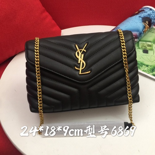 Yves Saint Laurent YSL AAA Quality Shoulder Bags #815646 $88.00 USD, Wholesale Replica Yves Saint Laurent YSL AAA Messenger Bags
