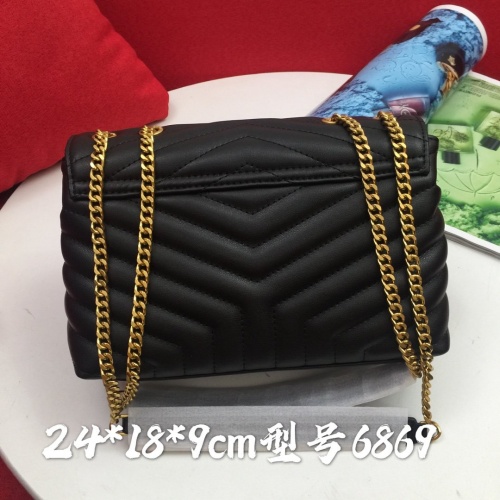 Replica Yves Saint Laurent YSL AAA Quality Shoulder Bags #815646 $88.00 USD for Wholesale