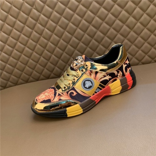 Replica Versace Casual Shoes For Men #815679 $76.00 USD for Wholesale