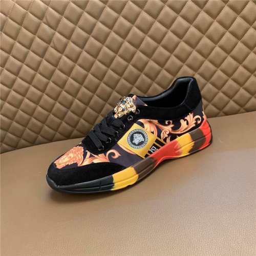 Replica Versace Casual Shoes For Men #815680 $76.00 USD for Wholesale