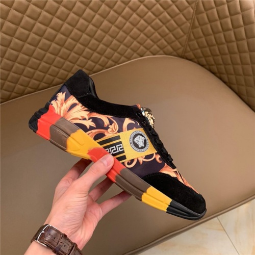 Replica Versace Casual Shoes For Men #815680 $76.00 USD for Wholesale