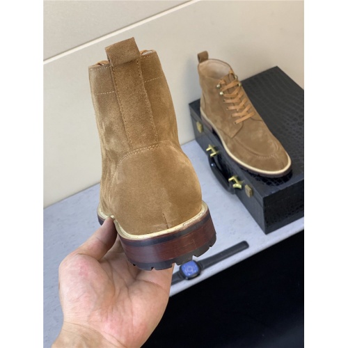 Replica Salvatore Ferragamo Boots For Men #815690 $85.00 USD for Wholesale