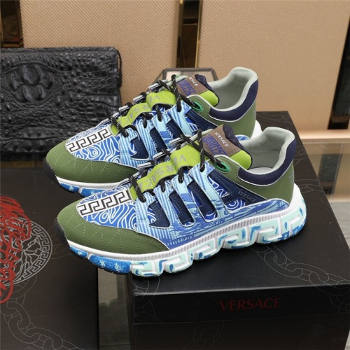 Replica Versace Casual Shoes For Men #815734 $105.00 USD for Wholesale