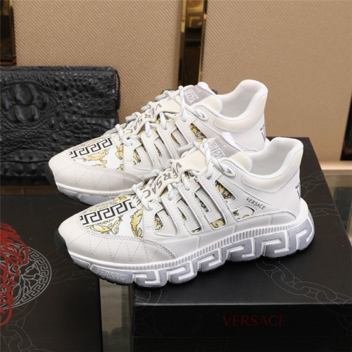 Replica Versace Casual Shoes For Men #815736 $105.00 USD for Wholesale