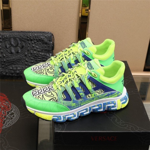 Replica Versace Casual Shoes For Men #815737 $105.00 USD for Wholesale