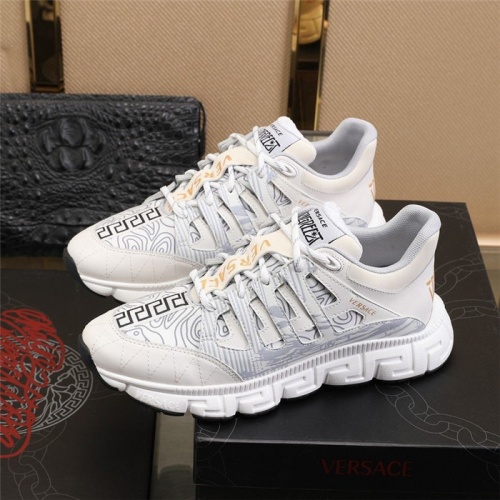 Replica Versace Casual Shoes For Men #815739 $105.00 USD for Wholesale