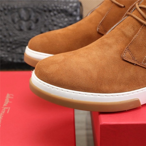 Replica Salvatore Ferragamo Boots For Men #815745 $88.00 USD for Wholesale
