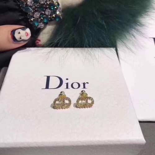Christian Dior Earrings #815755 $24.00 USD, Wholesale Replica Christian Dior Earrings