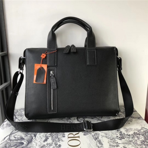 Replica Hermes AAA Man Handbags #816128 $183.00 USD for Wholesale