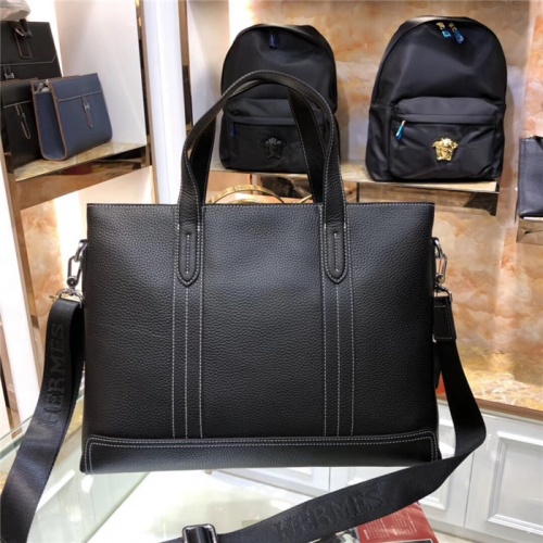 Replica Hermes AAA Man Handbags #816137 $193.00 USD for Wholesale