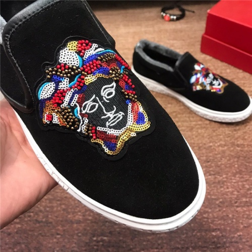Replica Versace Casual Shoes For Men #816284 $64.00 USD for Wholesale
