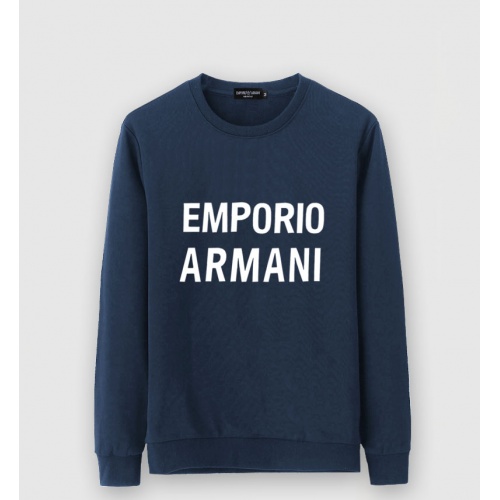 Armani Hoodies Long Sleeved For Men #816400 $36.00 USD, Wholesale Replica Armani Hoodies