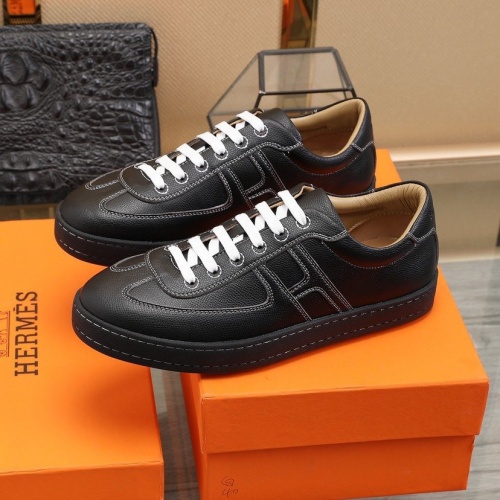 Replica Hermes Casual Shoes For Men #816540 $85.00 USD for Wholesale