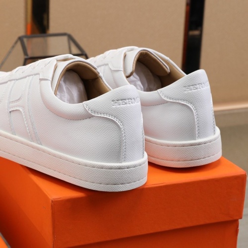 Replica Hermes Casual Shoes For Men #816541 $85.00 USD for Wholesale