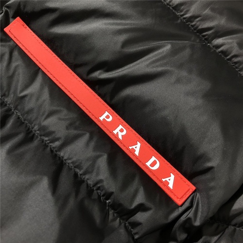 Replica Prada Down Feather Coat Long Sleeved For Men #816547 $223.00 USD for Wholesale
