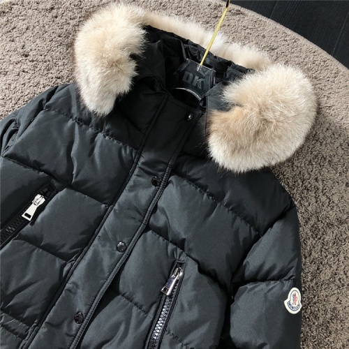 Replica Moncler Down Feather Coat Long Sleeved For Women #816567 $259.00 USD for Wholesale