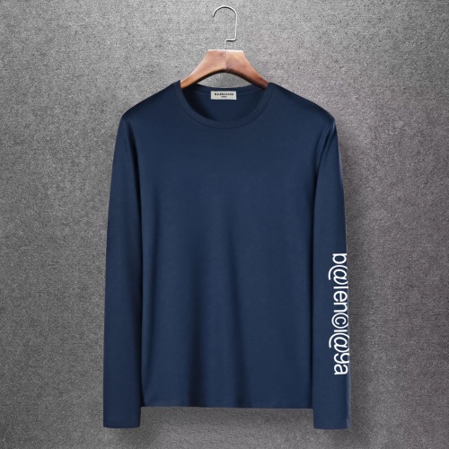 Balenciaga T-Shirts Long Sleeved For Men #816676 $27.00 USD, Wholesale Replica Balenciaga T-Shirts