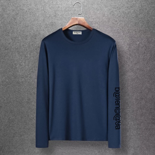 Balenciaga T-Shirts Long Sleeved For Men #816677 $27.00 USD, Wholesale Replica Balenciaga T-Shirts