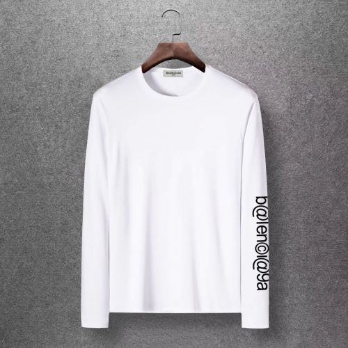 Balenciaga T-Shirts Long Sleeved For Men #816679 $27.00 USD, Wholesale Replica Balenciaga T-Shirts