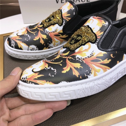 Replica Versace Casual Shoes For Men #816724 $80.00 USD for Wholesale
