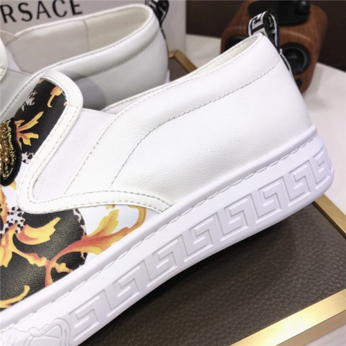 Replica Versace Casual Shoes For Men #816725 $80.00 USD for Wholesale