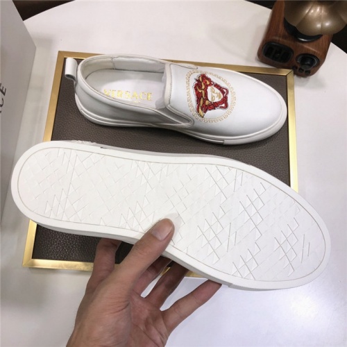 Replica Versace Casual Shoes For Men #816726 $80.00 USD for Wholesale