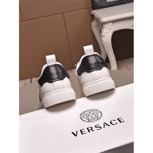 Replica Versace Casual Shoes For Men #816763 $76.00 USD for Wholesale