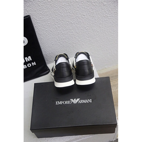 Replica Armani Casual Shoes For Men #816764 $76.00 USD for Wholesale