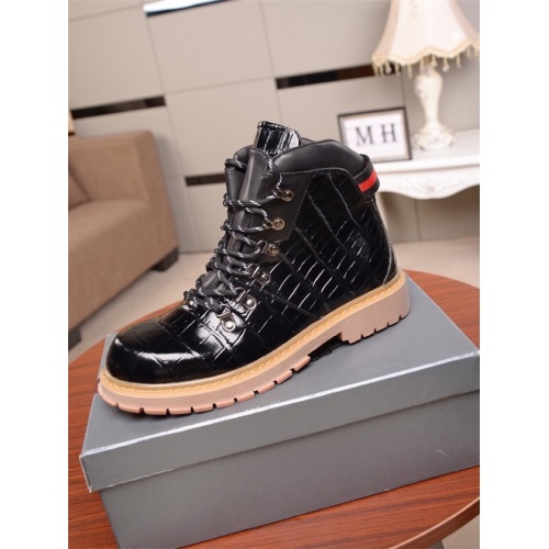 Replica Prada Boots For Men #816771 $88.00 USD for Wholesale