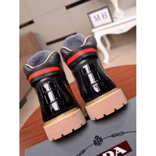 Replica Prada Boots For Men #816772 $88.00 USD for Wholesale
