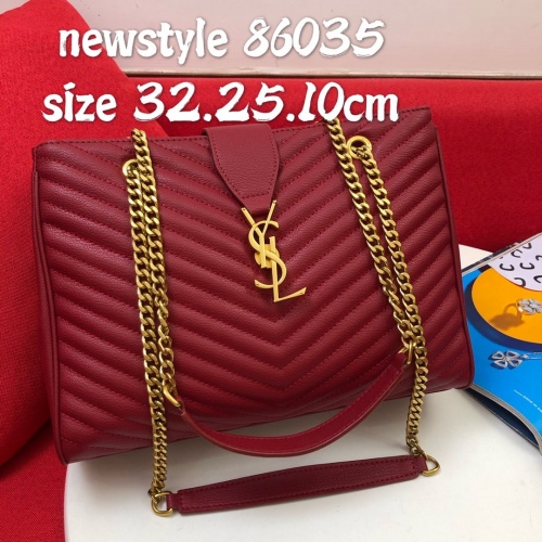 Yves Saint Laurent AAA Handbags #817045 $100.00 USD, Wholesale Replica Yves Saint Laurent AAA Handbags