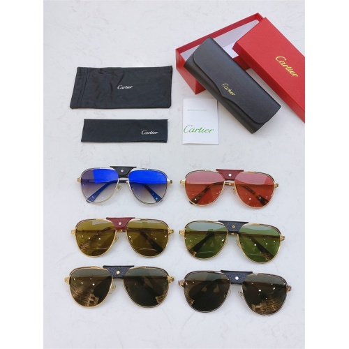 Replica Cartier AAA Quality Sunglasses #817058 $50.00 USD for Wholesale