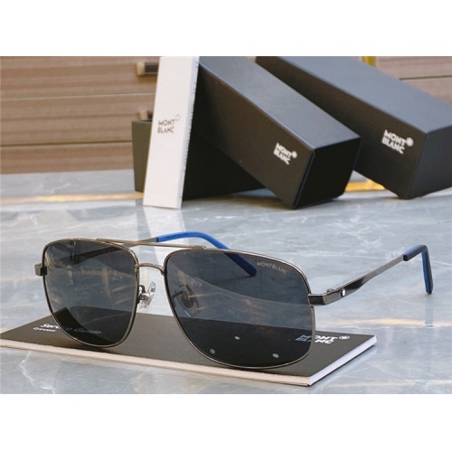 Montblanc AAA Quality Sunglasses #817072 $52.00 USD, Wholesale Replica Montblanc AAA Quality Sunglasses