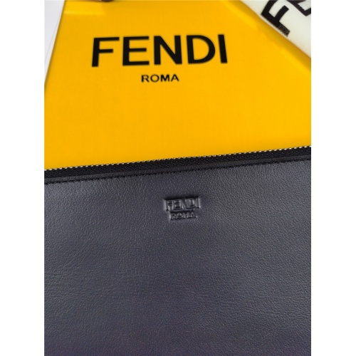 Replica Fendi AAA Man Wallets #817223 $98.00 USD for Wholesale