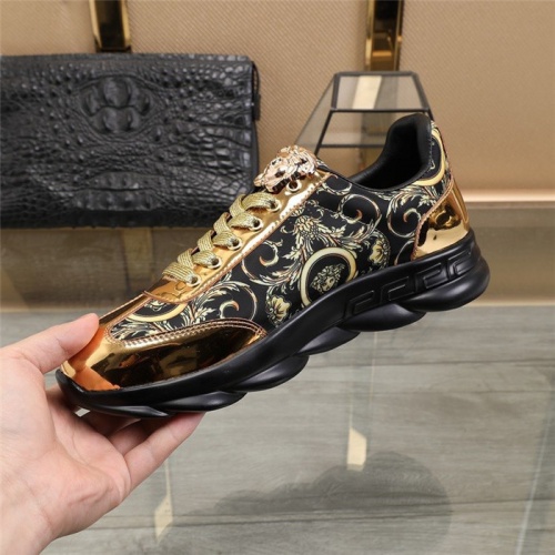 Replica Versace Casual Shoes For Men #817362 $80.00 USD for Wholesale
