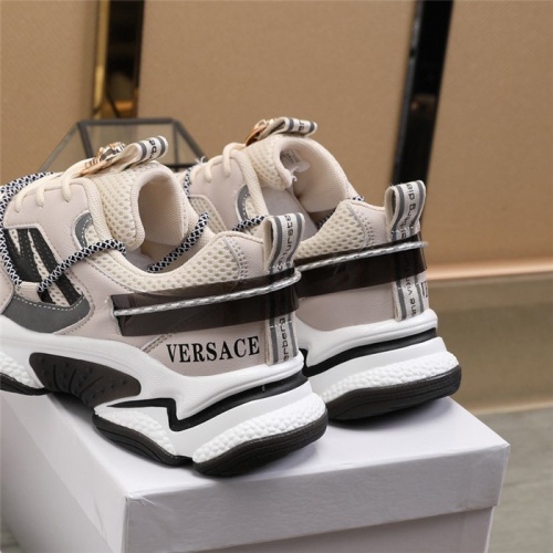 Replica Versace Casual Shoes For Men #817365 $82.00 USD for Wholesale