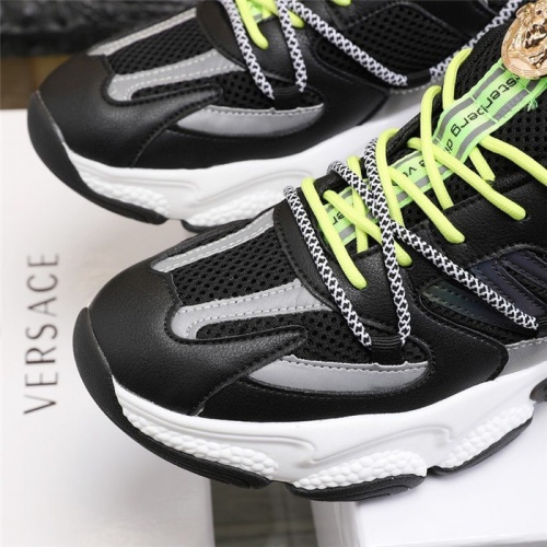Replica Versace Casual Shoes For Men #817366 $82.00 USD for Wholesale