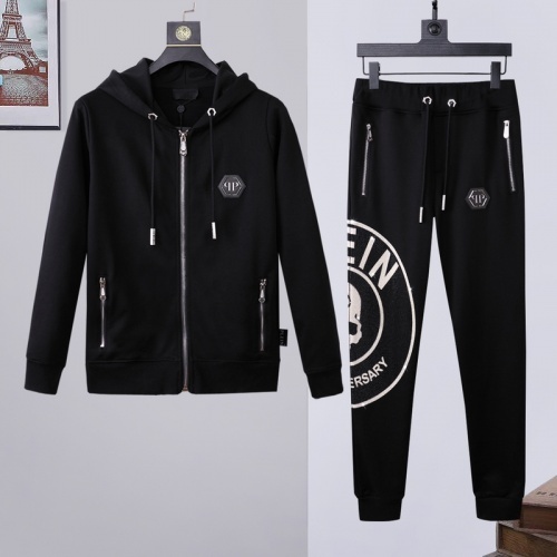 Replica Philipp Plein PP Tracksuits Long Sleeved For Men #817415 $102.00 USD for Wholesale