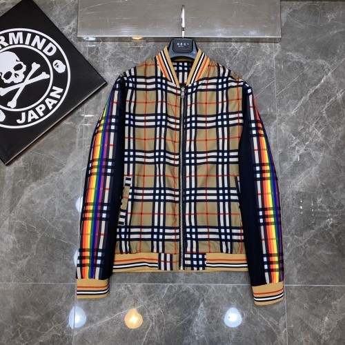 Burberry Jackets Long Sleeved For Men #817444 $54.00 USD, Wholesale Replica Burberry Jackets