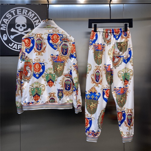 Replica Dolce & Gabbana D&G Tracksuits Long Sleeved For Men #817458 $78.00 USD for Wholesale