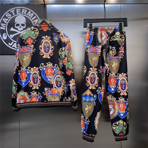 Replica Dolce & Gabbana D&G Tracksuits Long Sleeved For Men #817459 $78.00 USD for Wholesale