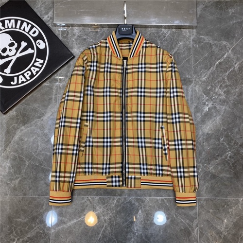 Burberry Jackets Long Sleeved For Men #817461 $54.00 USD, Wholesale Replica Burberry Jackets