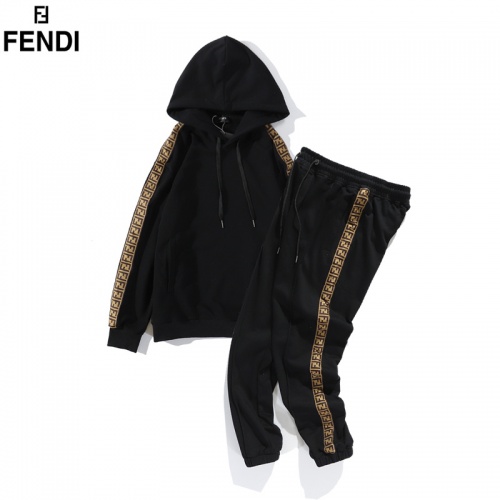 Fendi Tracksuits Long Sleeved For Men #817481 $76.00 USD, Wholesale Replica Fendi Tracksuits